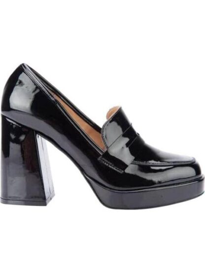 MOCASIN TACON ALTO CON PLATAFORMA NEGRO VI LINE FASHION