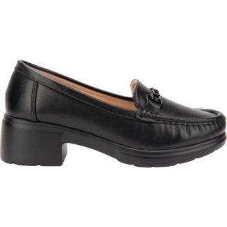 MOCASIN TACON BAJO NEGRO SHOSH