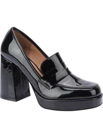 MOCASIN TACON ALTO CON PLATAFORMA NEGRO VI LINE FASHION - Image 2
