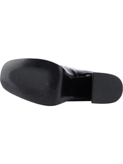 MOCASIN TACON ALTO CON PLATAFORMA NEGRO VI LINE FASHION - Image 4