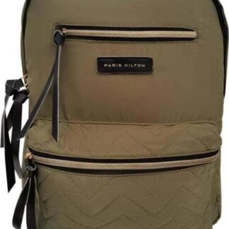 MOCHILA CASUAL VERDE OLIVO PARIS HILTON