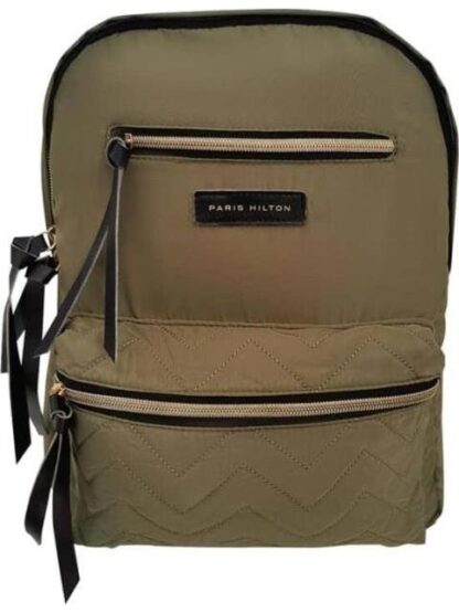MOCHILA CASUAL VERDE OLIVO PARIS HILTON