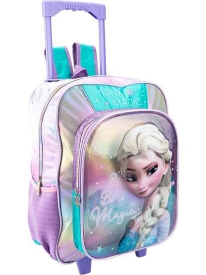 MOCHILA CON RUEDAS ESCOLAR MORADO FROZEN - Image 2