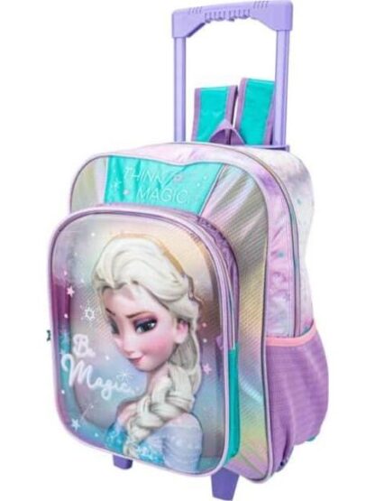 MOCHILA CON RUEDAS ESCOLAR MORADO FROZEN - Image 3