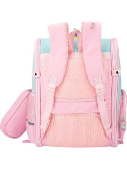 MOCHILA CON RUEDAS ESCOLAR ROSA CUTIE ZOO - Image 5