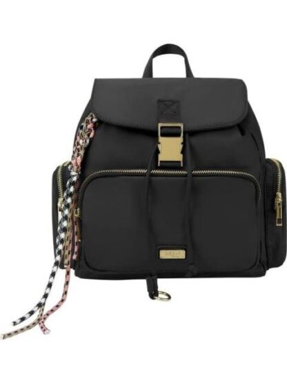 MOCHILA DE NYLON CASUAL TEXTIL NEGRO HOLLY LAND
