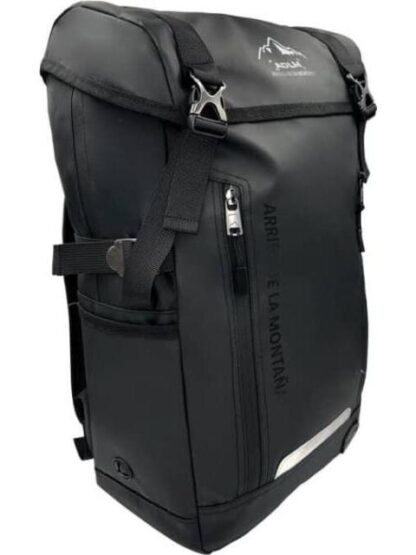 MOCHILA DEPORTIVA NEGRO ARRIBA DE LA MONTANA