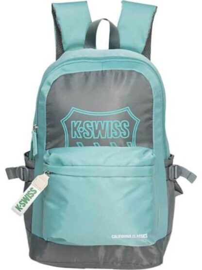 MOCHILA ESCOLAR AZUL TURQUESA K-SWISS
