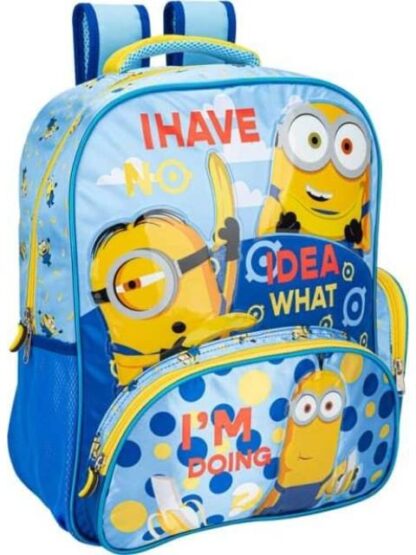 MOCHILA ESCOLAR MINIONS AZUL MINION - Image 2