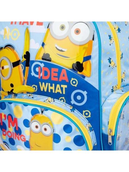 MOCHILA ESCOLAR MINIONS AZUL MINION - Image 5