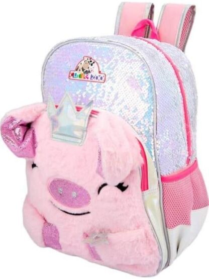 MOCHILA ESCOLAR ROSA CUTIE ZOO - Image 4