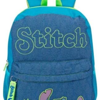 MOCHILA ESCOLAR STITCH AZUL STITCH