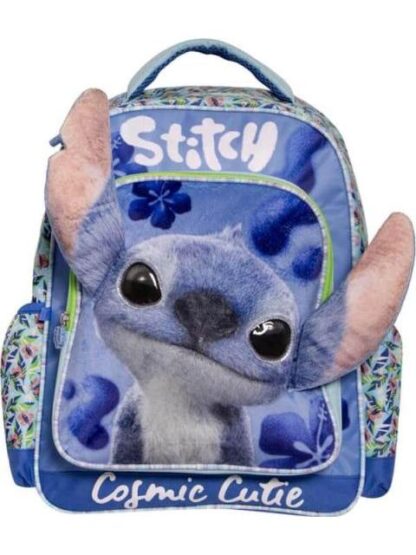 MOCHILA ESCOLAR STITCH AZUL STITCH