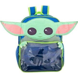 MOCHILA ESCOLAR VERDE THE MANDALORIAN