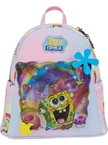 MOCHILA MORRAL MALETA BACKPACK BOB ESPONJA BOB6 MULTICOLOR BOB ESPONJA