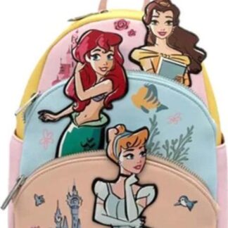 MOCHILA MORRAL MALETA BACKPACK PRINCESAS PRI2 MULTICOLOR PRINCESAS