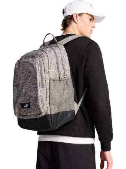 MOCHILA MORRAL MALETA PUMA ACADEMY AOP BACKPACK GRIS PUMA - Image 5