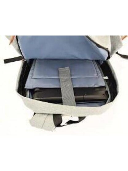 NACEB MOCHILA DE NYLON PARA LAPTOP 15 GRIS - Image 5