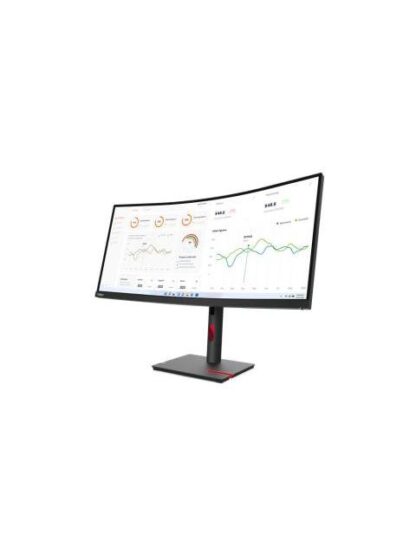 MONITOR CURVO LENOVO THINKVISION T34W-30 LED 34 3440X1440 ULTRA WIDE QUAD HD 60HZ HDMI-DISPLAYPORT NEGRO - Image 3