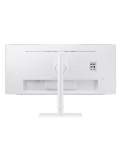 MONITOR CURVO SAMSUNG VIEWFINITY S6 S65TC LED 34 3440X1440 ULTRA WIDE QUAD HD FREESYNC 100HZ HDMI-DISPLAYPORT BOCINAS INTEGRADAS BLANCO - Image 2