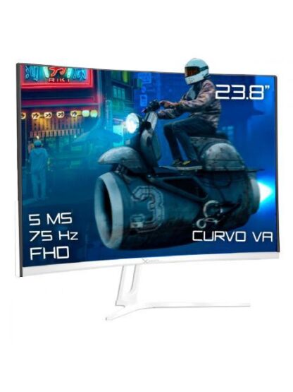MONITOR CURVO XZEAL XST-570 LED 23.8 1920X1080 FULL HD 75HZ HDMI BLANCO