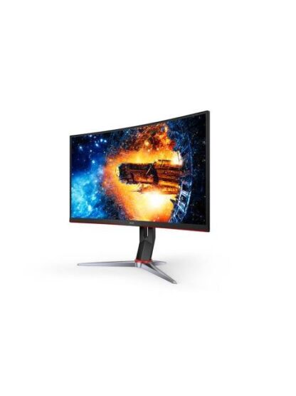 MONITOR GAMER CURVO AOC C24G2 IPS 23.6 1920X1080 FULL HD FREESYNC 165HZ HDMI-DISPLAYPORT NEGRO - Image 2