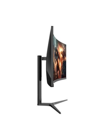 MONITOR GAMER CURVO BALAM RUSH BR-940733 LED 34 3440X1440 ULTRA WIDE QUAD HD G-SYNC-FREESYNC 165HZ HDMI-DISPLAYPORT BOCINAS INTEGRADAS NEGRO - Image 3