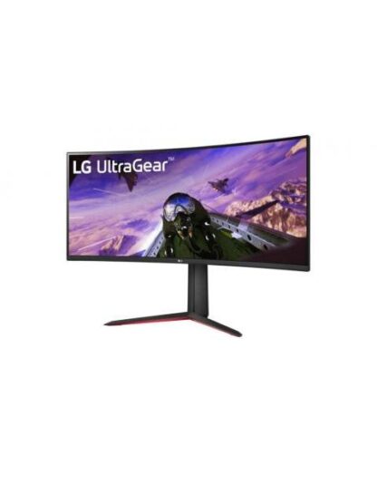 MONITOR GAMER CURVO LG ULTRAGEAR LED 34 3440X1440 ULTRA WIDE QUAD HD FREESYNC 160HZ HDMI-DISPLAYPORT BOCINAS INTEGRADAS NEGRO - Image 2