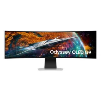 MONITOR GAMER CURVO SAMSUNG LS49CG950SLXZX OLED 49 5120X1440 FREESYNC 240HZ HDMI-DISPLAYPORT BOCINAS INTEGRADAS PLATA