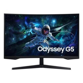 MONITOR GAMER CURVO SAMSUNG ODYSSEY G5 G55C LED 32 2560X1440 QUAD HD FREESYNC 165HZ HDMI-DISPLAYPORT NEGRO