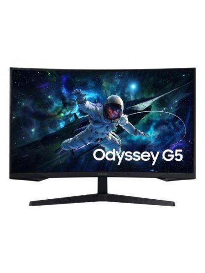 MONITOR GAMER CURVO SAMSUNG ODYSSEY G5 G55C LED 32 2560X1440 QUAD HD FREESYNC 165HZ HDMI-DISPLAYPORT NEGRO