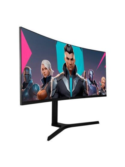 MONITOR GAMER CURVO VORAGO MG802 LED 34 3440X1440 ULTRA WIDE QUAD HD FREESYNC 180HZ HDMI-DISPLAYPORT NEGRO - Image 2
