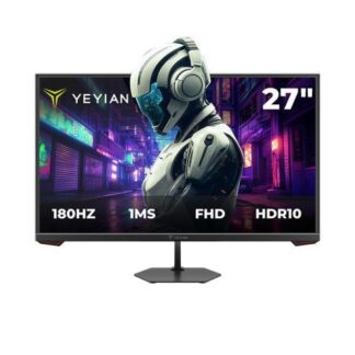 MONITOR GAMER YEYIAN AVANCE LED 27 1920X1080 FULL HD G-SYNC-FREESYNC 180HZ HDMI-DISPLAYPORT NEGRO