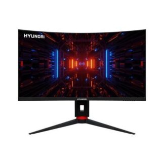 MONITOR GAMING CURVO LED HYUNDAI 31.5 PULGADAS HT32CGMBK04 RESOLUCION 2560X1440 180HZ INCLUYE CABLE HDMI NEGRO