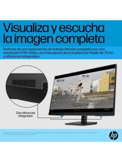 MONITOR HP P27H G5 LCD 27 1920X1080 FULL HD 75HZ HDMI-DISPLAYPORT BOCINAS INTEGRADAS NEGRO - Image 7