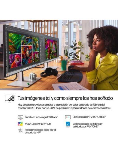 MONITOR HP THUNDERBOLT 4 LCD 27 3840X2160 4K ULTRA HD 60HZ HDMI-DISPLAYPORT NEGRO - Image 6