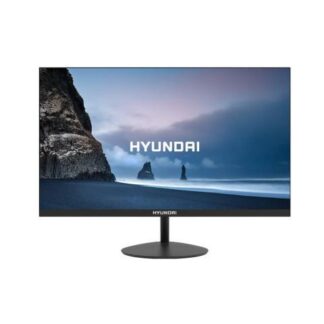 MONITOR LED HYUNDAI 21.45 PULGADAS HT21FOMBK02 RESOLUCION 1920X1080 FULL HD MONTAJE VESA INCLUYE CABLE HDMI NEGRO