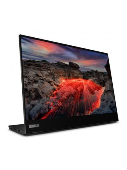 MONITOR LENOVO THINKVISION M14T GEN 2 LED TOUCH 14 2240X1400 60HZ NEGRO - Image 2