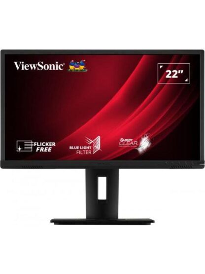 MONITOR VIEWSONIC VG2240 LED 22 1920X1080 FULL HD 60HZ HDMI-DISPLAYPORT BOCINAS INTEGRADAS NEGRO