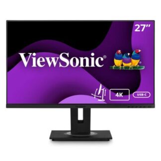 MONITOR VIEWSONIC VG2756-4K LED 27 3840X2160 4K ULTRA HD 75HZ HDMI-DISPLAYPORT BOCINAS INTEGRADAS NEGRO