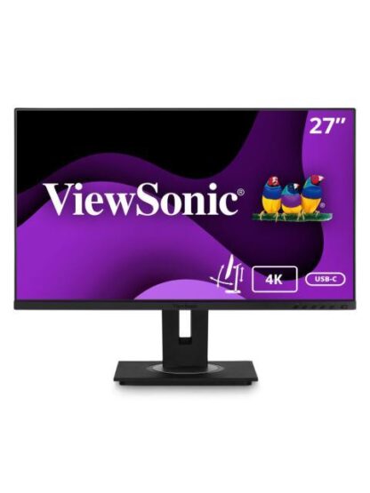 MONITOR VIEWSONIC VG2756-4K LED 27 3840X2160 4K ULTRA HD 75HZ HDMI-DISPLAYPORT BOCINAS INTEGRADAS NEGRO