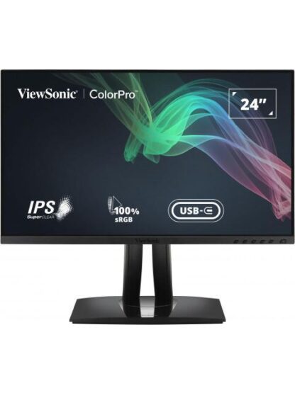 MONITOR VIEWSONIC VP2456 LED 24 FULL HD HDMI BOCINAS INTEGRADAS (2X 2W) NEGRO