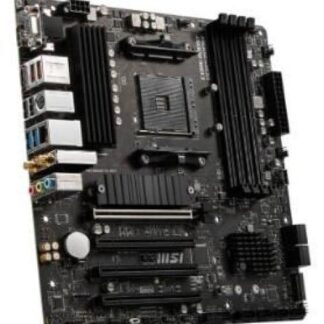 MOTHERBOARD MSI PRO B550MVC WIFI UPC ADMITE PROCESADORES AMD RYZEN 3 GENERACION CON SOCKET AM4 Y FUTUROS PROCESADORES AMD RYZEN CON ACTUALIZACION DE B