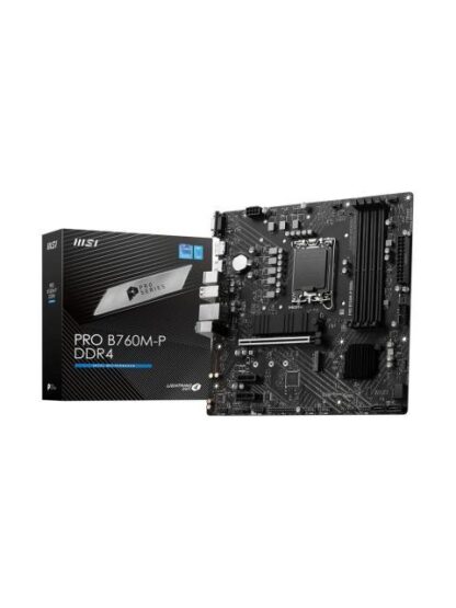 MOTHERBOARD MSI PRO B760MP DDR4 FORMATO MATX SOCKET LGA1700 (12VA Y 13VA GENERACION) - Image 2