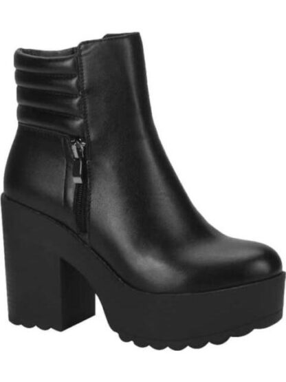 BOTA CON PLATAFORMA SUELA TRACK NEGRO TIERRA BENDITA - Image 2