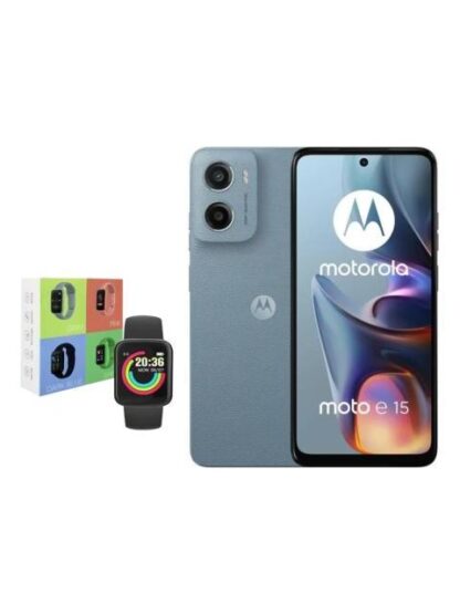 MOTO E15 DUAL SIM 64 GB AZUL ACERO 2 GB RAM + WATCH MACARON - Image 2