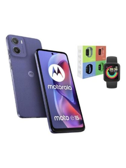 MOTO E15 DUAL SIM 64 GB VIOLETA 2 GB RAM + WATCH MACARON - Image 2