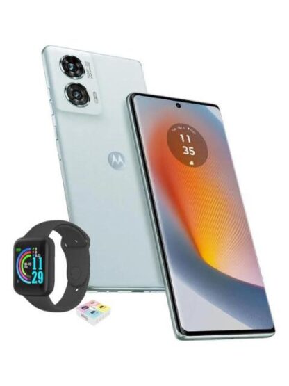 MOTOROLA EDGE 50 FUSION 5G 256GB 8RAM BLUE + WATCH SMART MACARON - Image 2