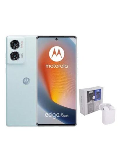 MOTOROLA FAMILIA EDGE 50 FUSION 5G 256 GB 8 RAM ICE BLUE + AIR PODS GENERICOS - Image 2