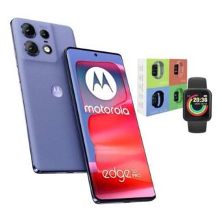 MOTOROLA FAMILIA EDGE 50 PRO DUAL 512GB 12RAM BLUE + WATCHMACARON